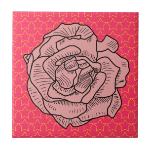 Carreau Rose rose rose