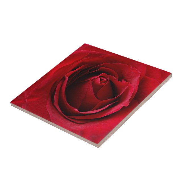 Carreau rose rouge profonde (Côté)
