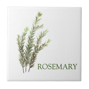 Carreau Rosemary Herb Green Cuisine vert Vintage Vert