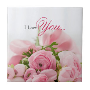 Carreau Roses roses