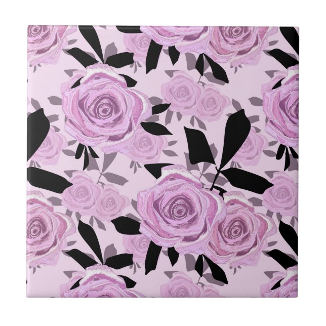 Carreau Roses roses (Devant)