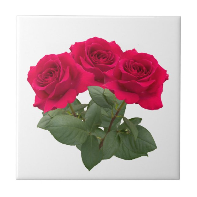 Carreau Roses rouges (Devant)