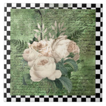Roses vintages et tableau de bord