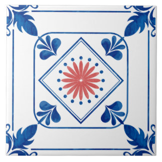 Carreau Rosette méditerranéenne (Pink) Carrelage en cérami