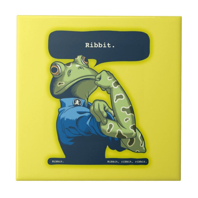 Carreau Rosie le Ribbiter (Devant)