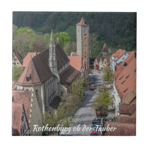 Carreau Rothenburg ob der tauber vieille ville d'en haut
