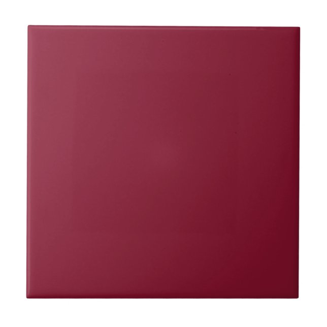 Carreau Rouge Magenta — Couleur solide rose moyen (Devant)