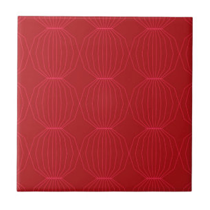 Carreau Rouge, rose, cool, unique, tendance, décoratif