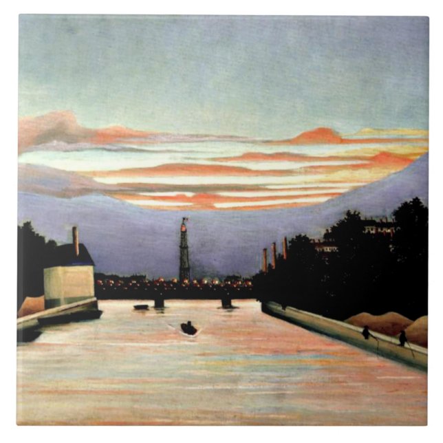 Carreau Rousseau - La Tour Eiffel, les beaux-arts (Devant)
