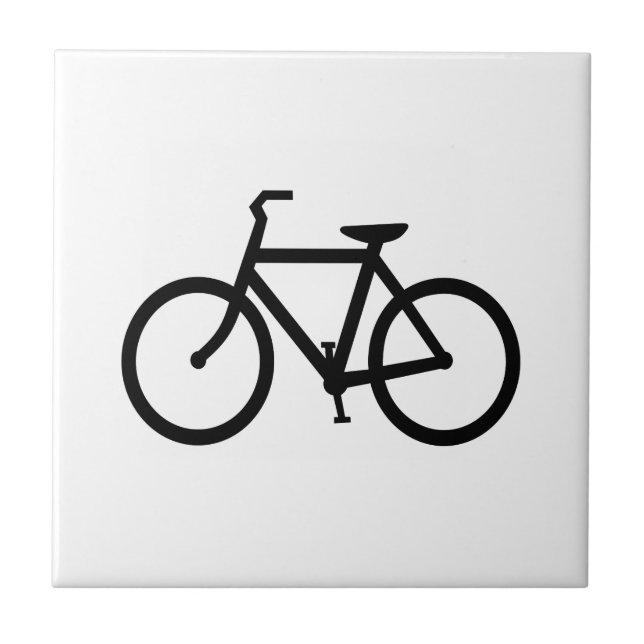Carreau Route de Vélo Noir (Devant)