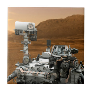Carreau Rover Curiosity Du Laboratoire Scientifique Mars. 