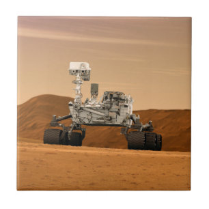 Carreau Rover Curiosity Du Laboratoire Scientifique Mars. 
