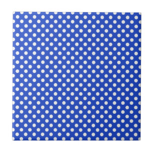 Carreau Royal Blue Combination Pois par STaylor