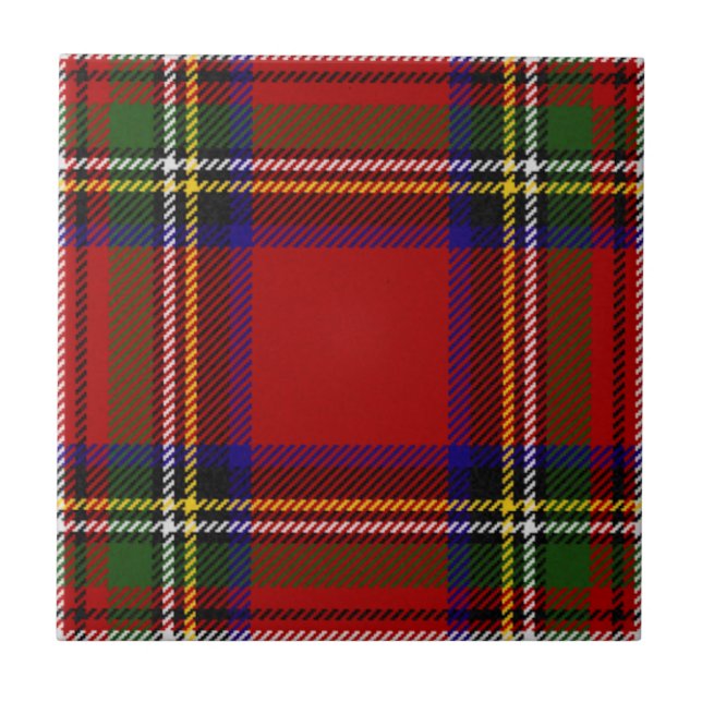 Carreau Royal Stewart Tartan Plaid Motif (Devant)
