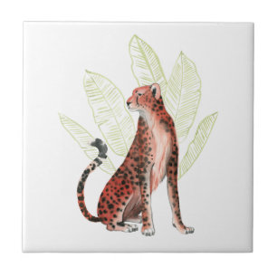 Carreau Ruby Leopard