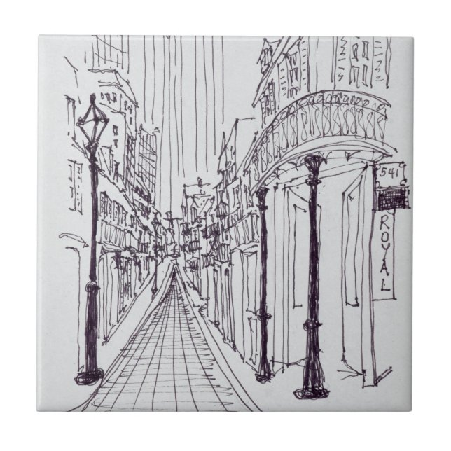 Carreau Rue Canal| Nouvelle-Orléans, Louisiane (Devant)
