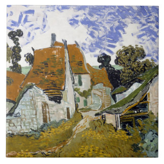 Carreau Rue d'Auvers-sur-Oise par Vincent van Gogh
