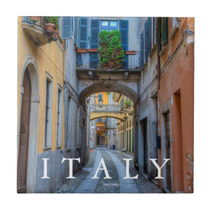 Carreau Rue de la ville étroite, Italie