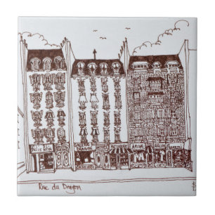 Carreau Rue du Dragon, Saint-Germain-des-Prés, Paris