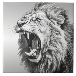 Carreau Rugissement du Lion