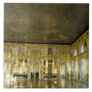 Carreau Russie, Saint-Pétersbourg, Palais de Catherine (au