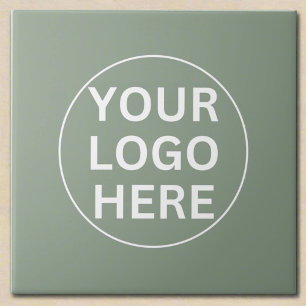 Carreau Sage Green Logo l Minimal Clean Professional