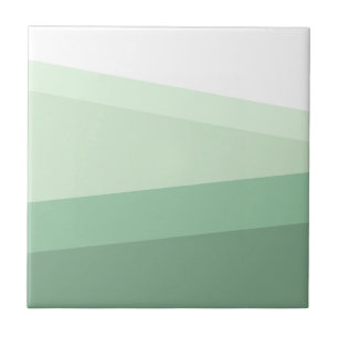 Carreau Sage Green Tones Motif géométrique