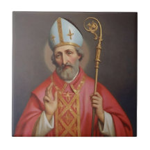 Saint Anselm de Canterbury Tile