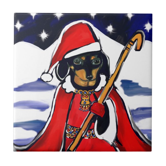 CARREAU SAINT-BERNARD TECHIEN DE NOËL (Devant)