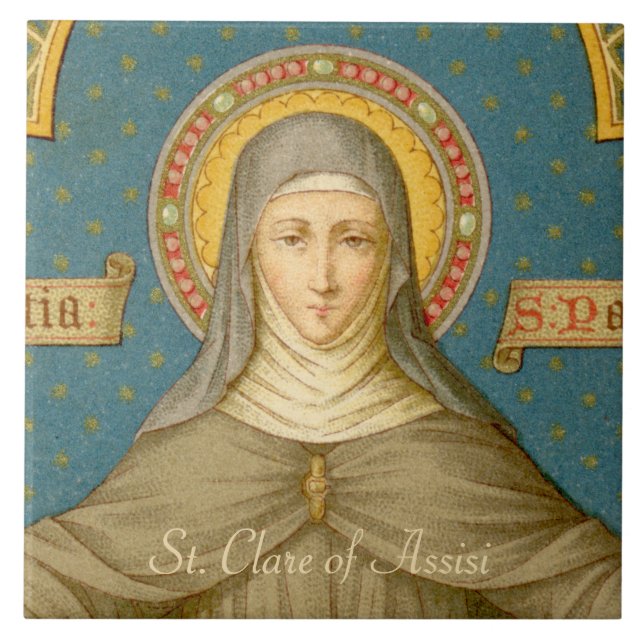 Carreau Saint Clare d'Assise (SAU 027) Carrelage en cérami (Devant)