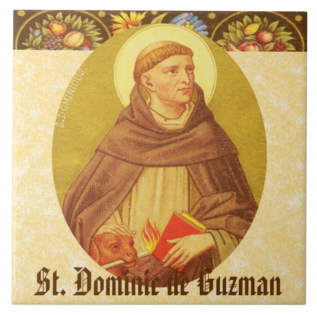 Carreau Saint Dominique de Guzman (PM 02) (Devant)
