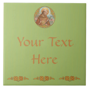 Carreau Saint François d'Assise (BK 002)