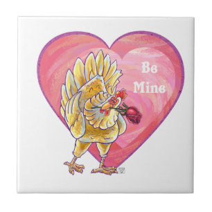 Carreau Saint-Valentin au poulet