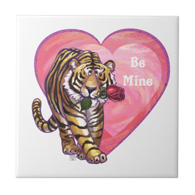 Carreau Saint Valentin de Tigre (Devant)