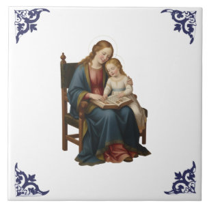 Carreau Sainte Anne enseignant à Marie Religieuse