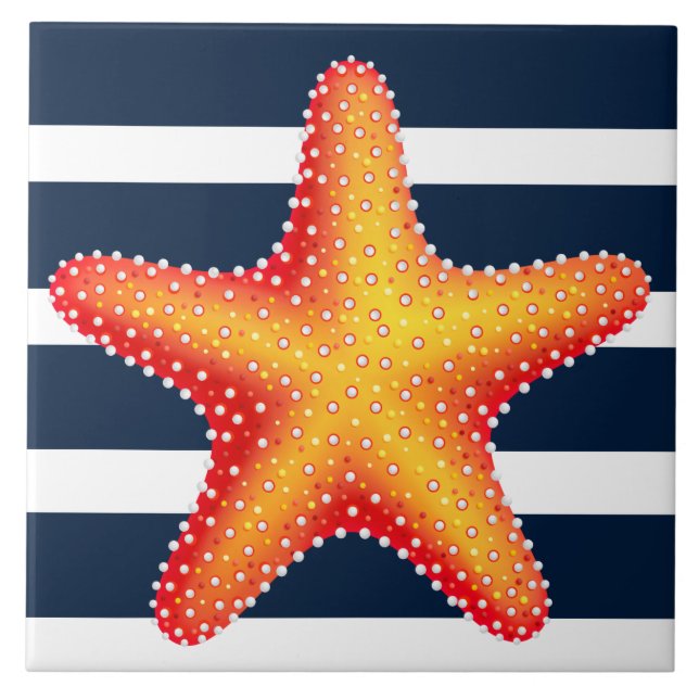 Carreau Salle de bain Carrelage en céramique - Starfish ja (Devant)