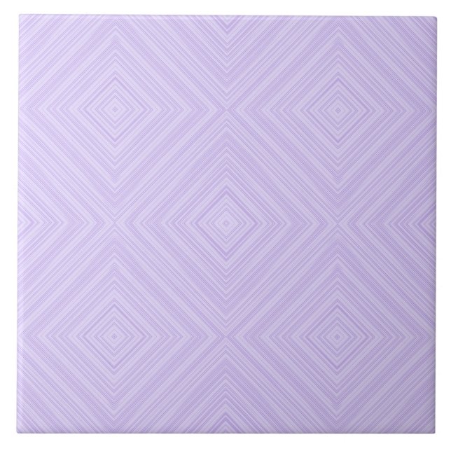 Carreau Salle De Bains En Diamant Géométrique Lilac Et Vio (Devant)