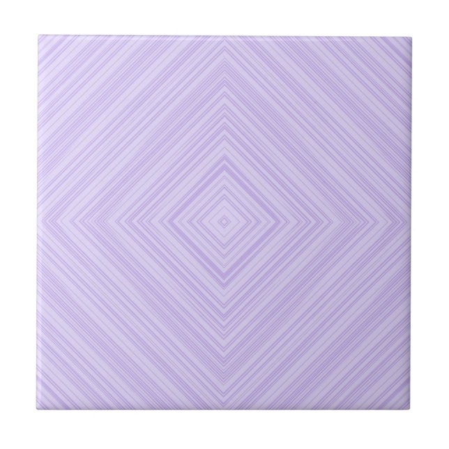 Carreau Salle De Bains Géométrique Diamant Violet Et Lilac (Devant)