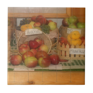 Carreau Salon de récolte de fruits du comté