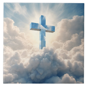 Carreau Salut, Croix dans les nuages,