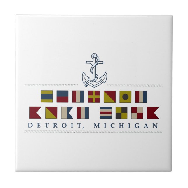 Carreau Salutations de Detroit (Devant)