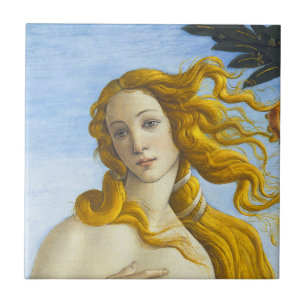 Carreau Sandro Botticelli - Naissance de Vénus Gros plan