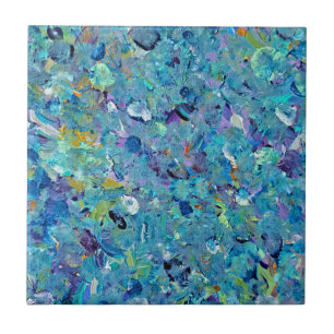 Carreau Santorin Verre de mer Carrelage en céramique Abstr