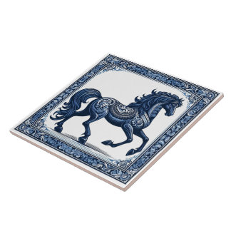 Carreau Sapphire Stallion : grâce botanique