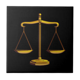 Carreau Scales de justice - Tuile