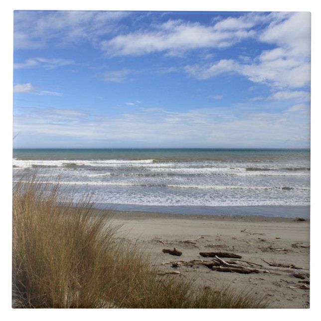 Carreau Scène de plage (Devant)