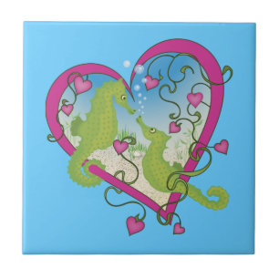 Carreau Seahorse Love