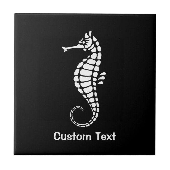 Carreau Seahorse White (Devant)