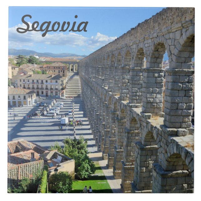 Carreau Ségovie, Espagne (Devant)
