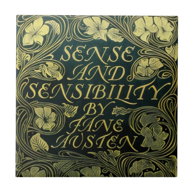 Carreau "Sense et Sensibilité" de Jane Austen  (Devant)
